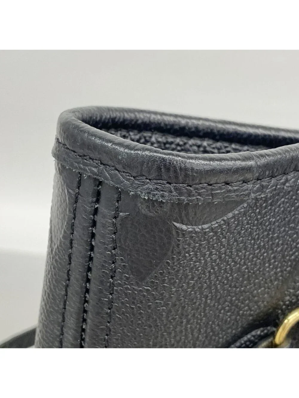 Louis Vuitton Tote Bag Monogram Empreinte Neverfull MM Noir